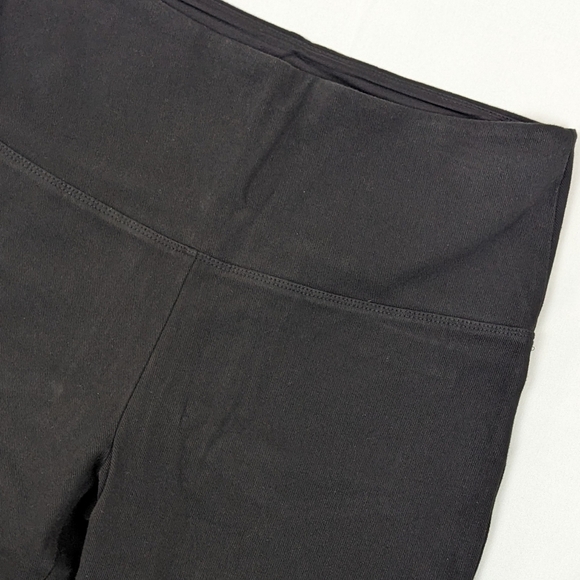 Lyssé Jeans High Waist Straight Leg Stretch Knit Denim Fitted Black L NWT - Picture 6 of 15